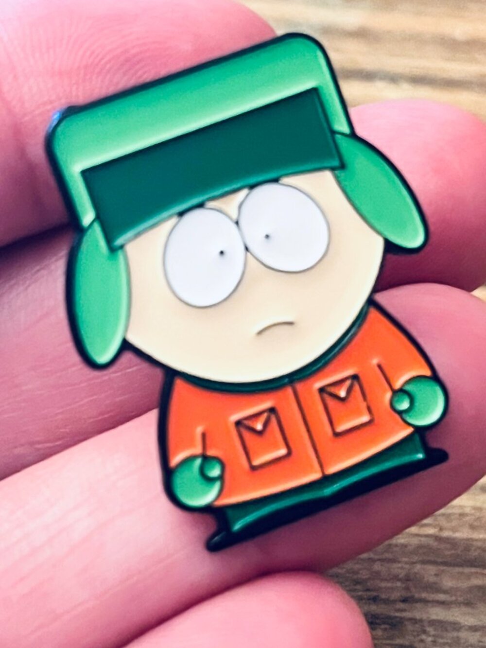 KYLE Broflovski from SOUTH PARK Collectible Enamel Pin 1219B2